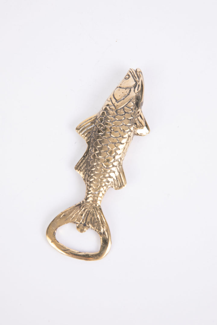 Big Fish Bottle Opener - Gold