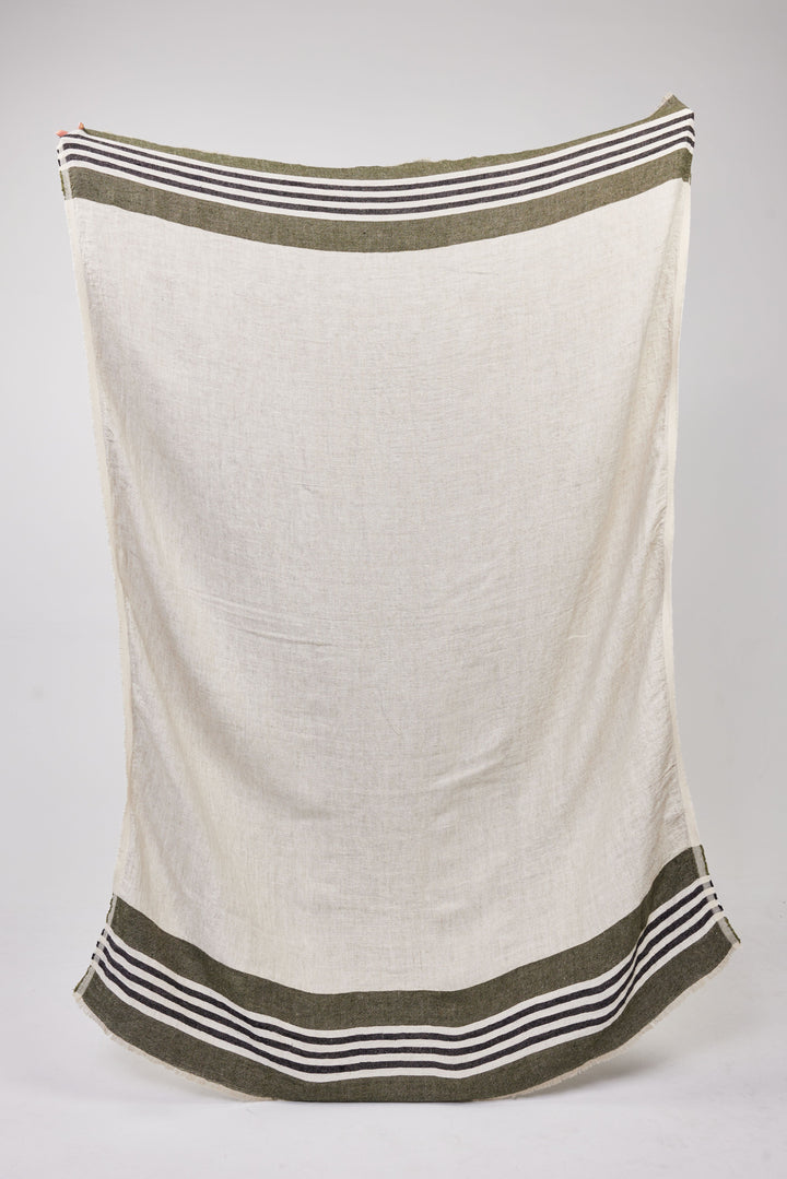 Casa Sol Throw - Olive Green