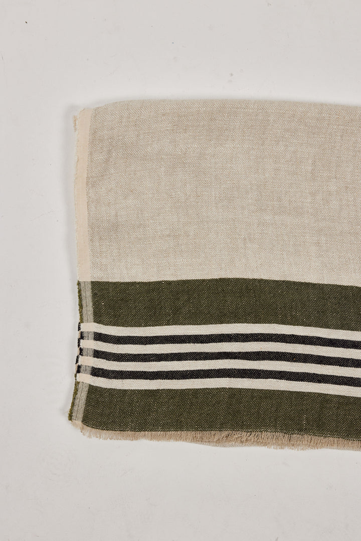 Casa Sol Throw - Olive Green