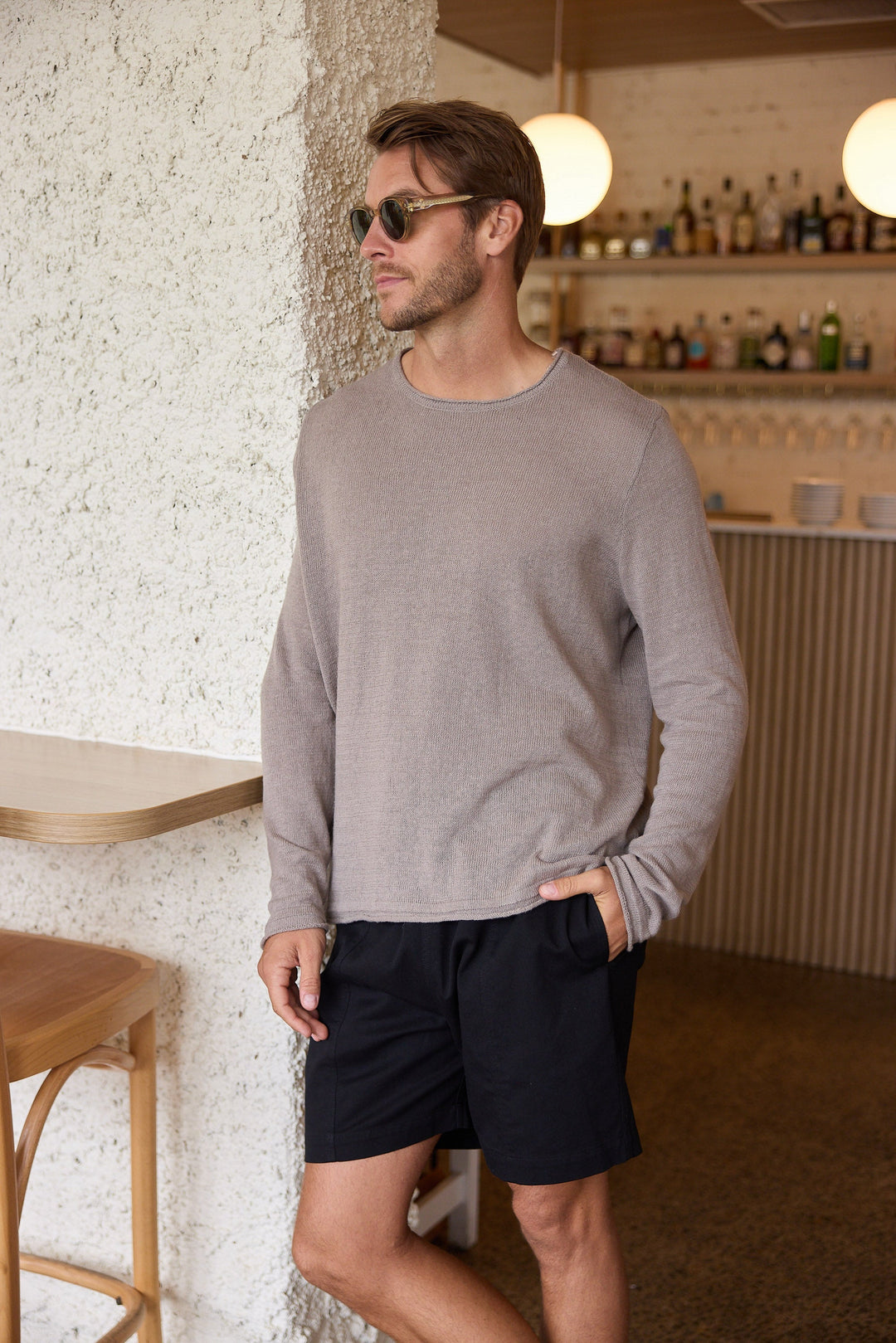 Tyler Knit - Grey