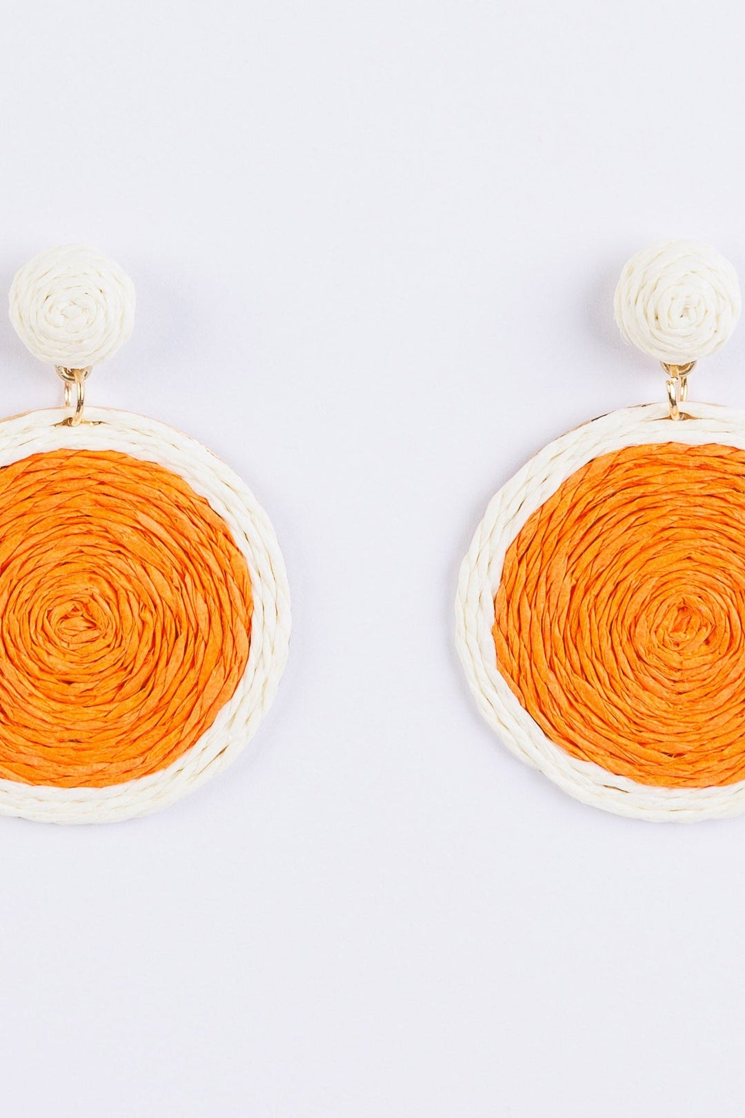 Georgia Earrings - Orange