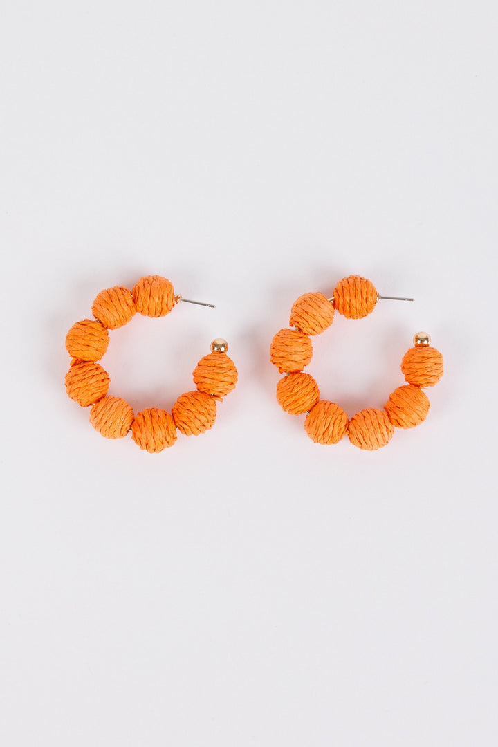 Annie Earrings - Orange