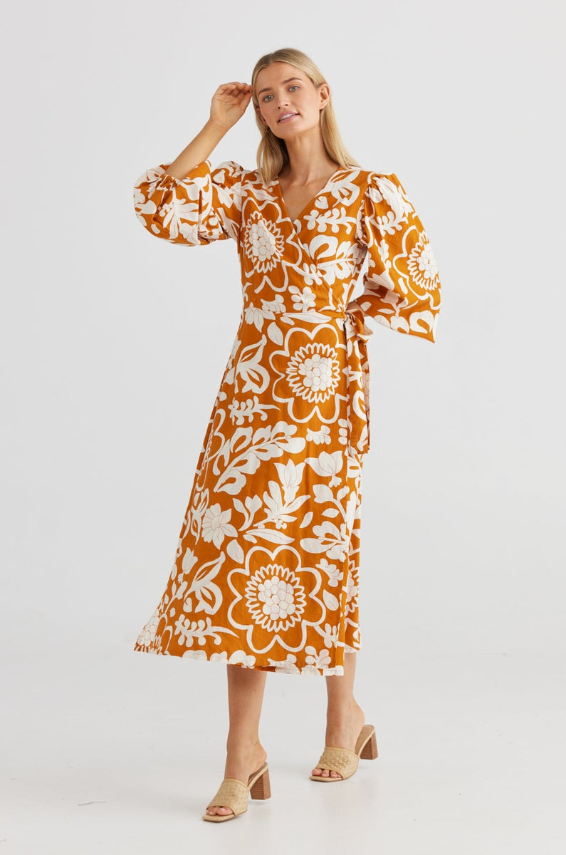 Amor Wrap Dress - Cantina – The Shanty Corporation