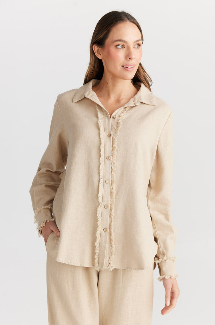 Cadiz Shirt - Natural