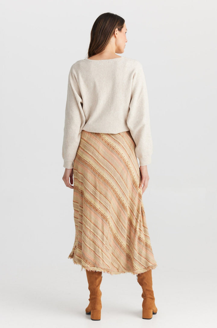 Sicily Skirt - Miguel Stripe