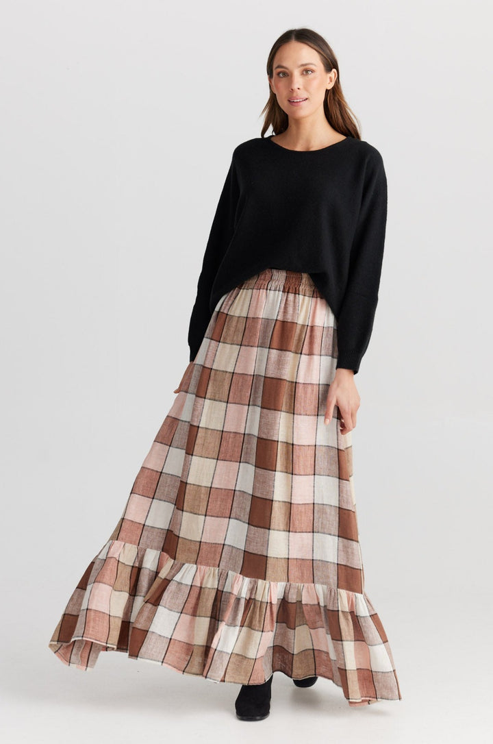 Bella Skirt - Catalan Check