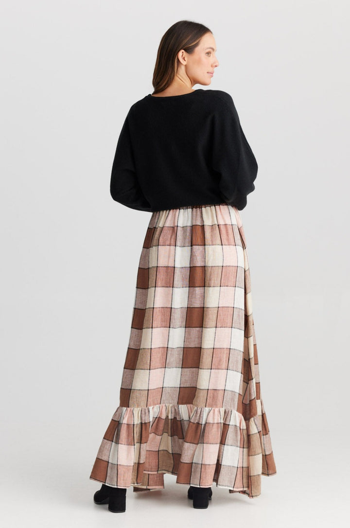 Bella Skirt - Catalan Check