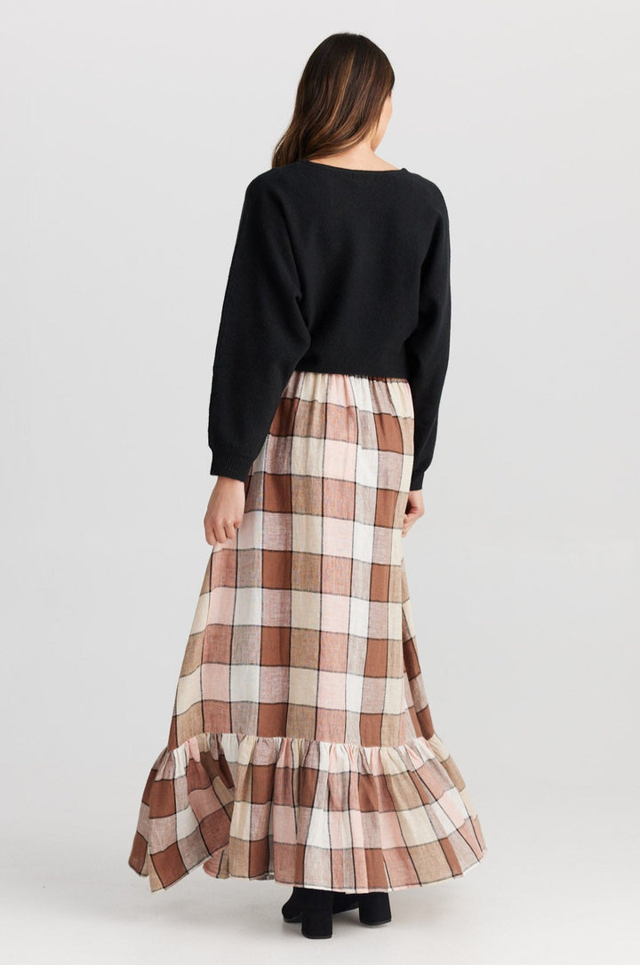 Bella Skirt - Catalan Check