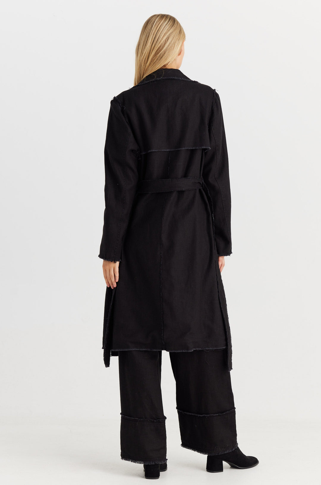 Mia Trench Coat - Black