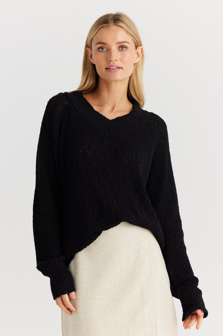 Bascillica Knit - Black