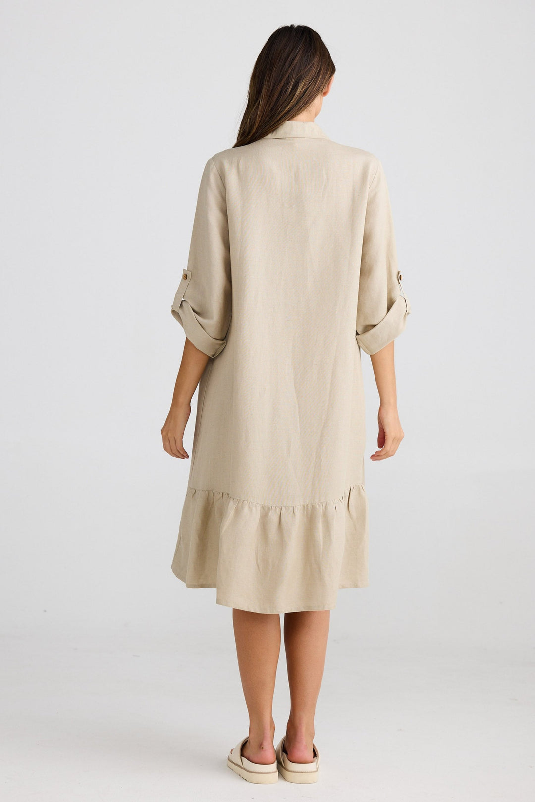 Havana Dress - Natural Linen Blend