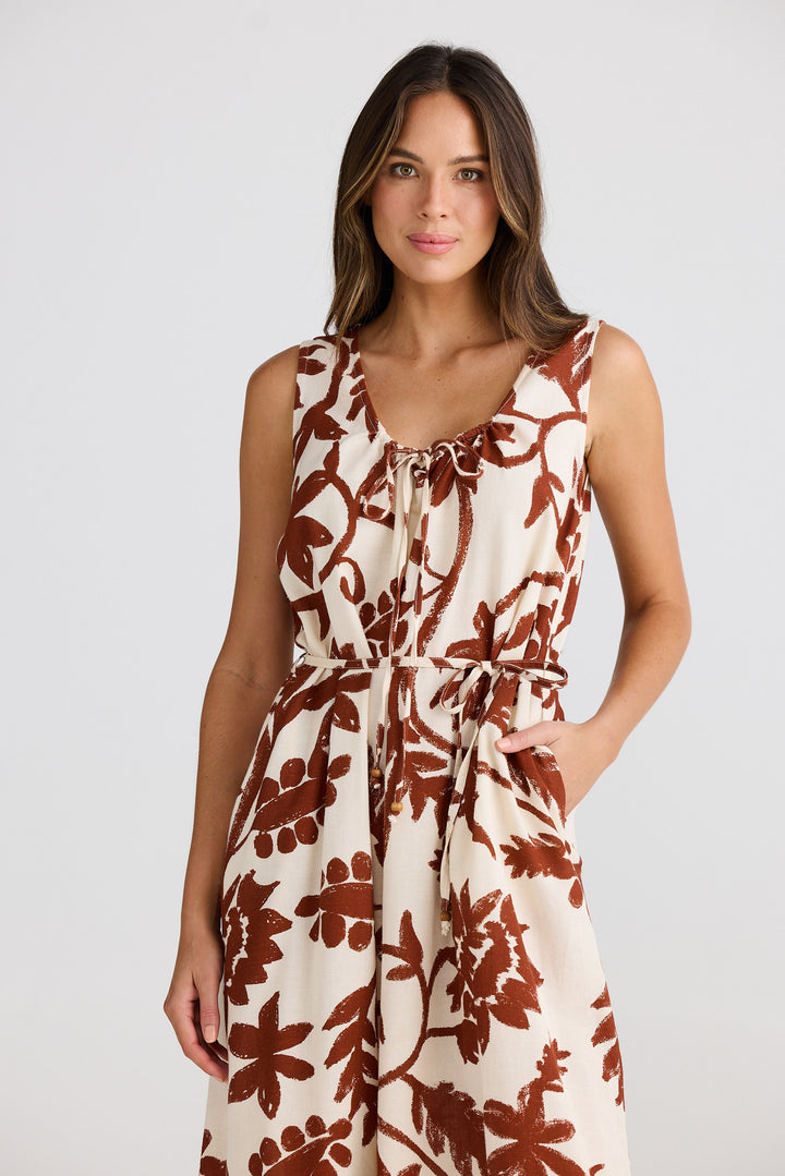 Cayman Dress - Cuban Bloom