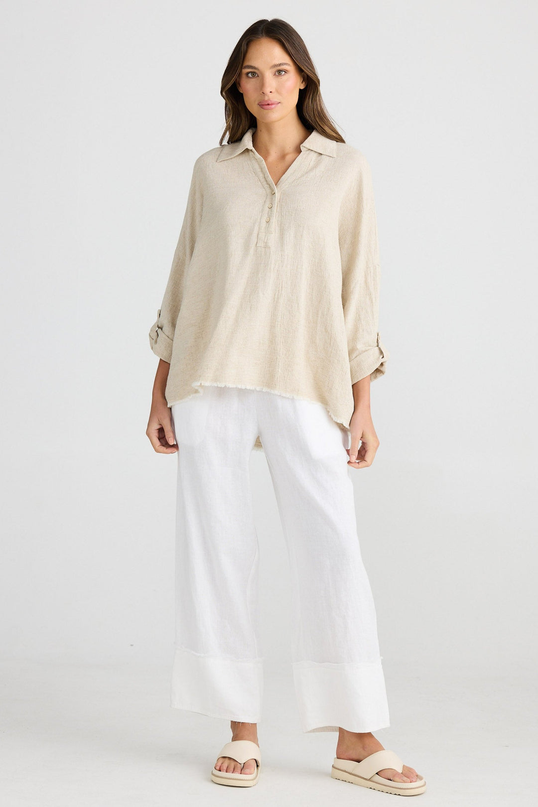 Amar Shirt - Natural Jaquard