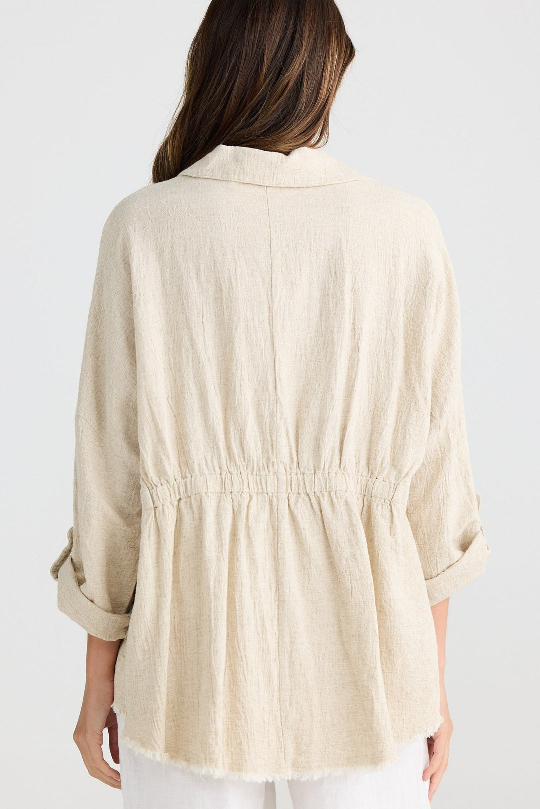 Amar Shirt - Natural Jaquard