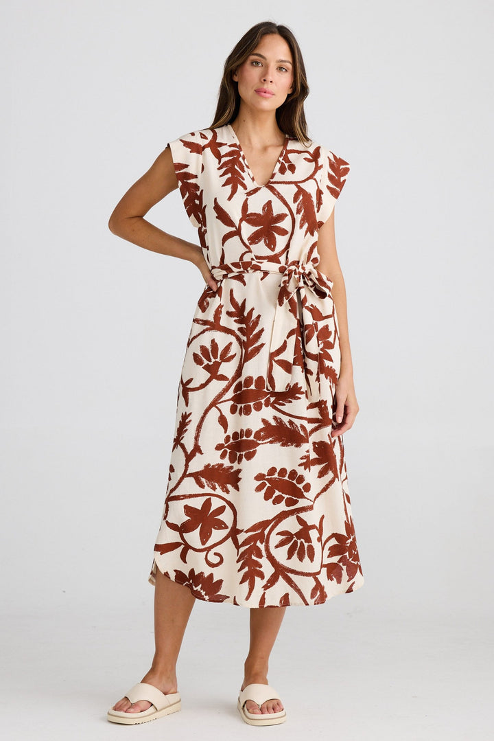 Sebou Dress - Cuban Bloom