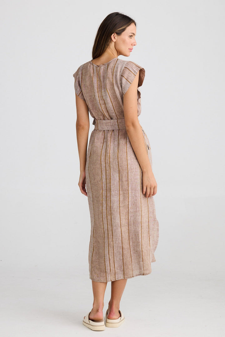 Sebou Dress - Diego Stripe