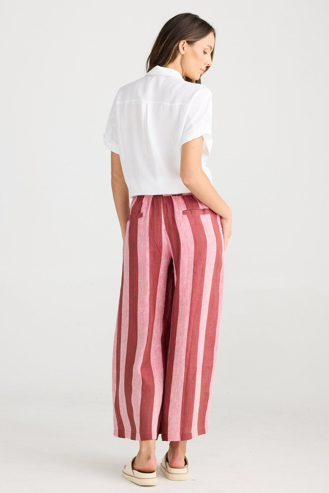 Positano Pant - Porto Stripe