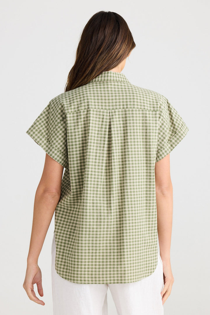 Dune Shirt - Sage Check