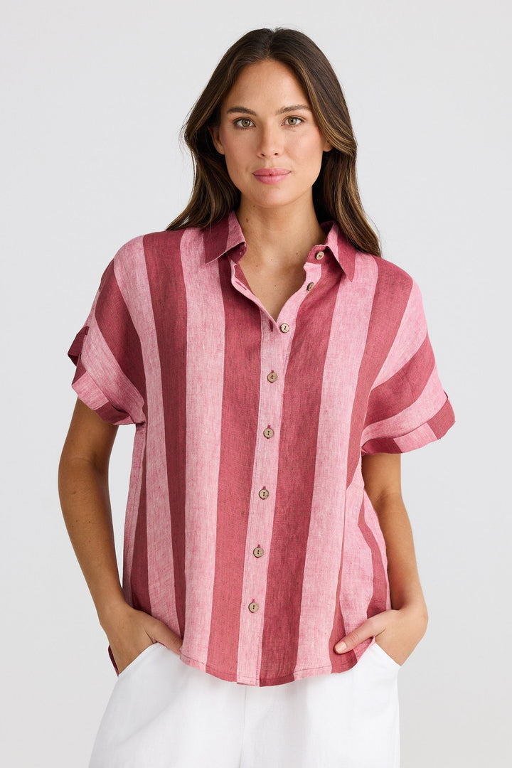 Dune Shirt - Porto Stripe