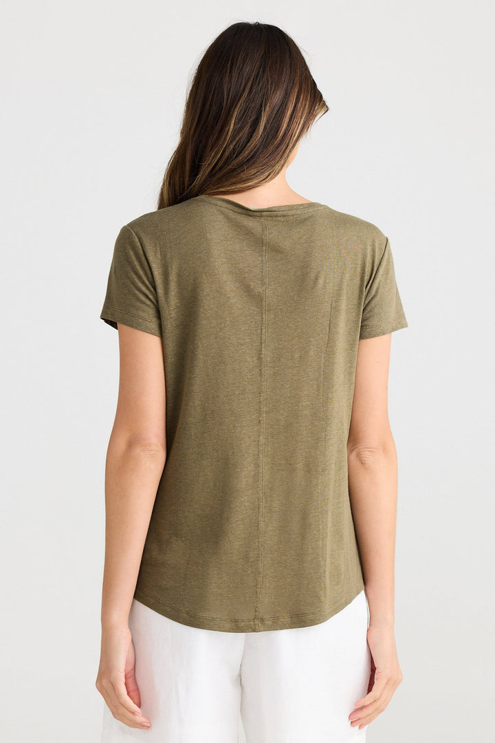 Monza Tee - Olive