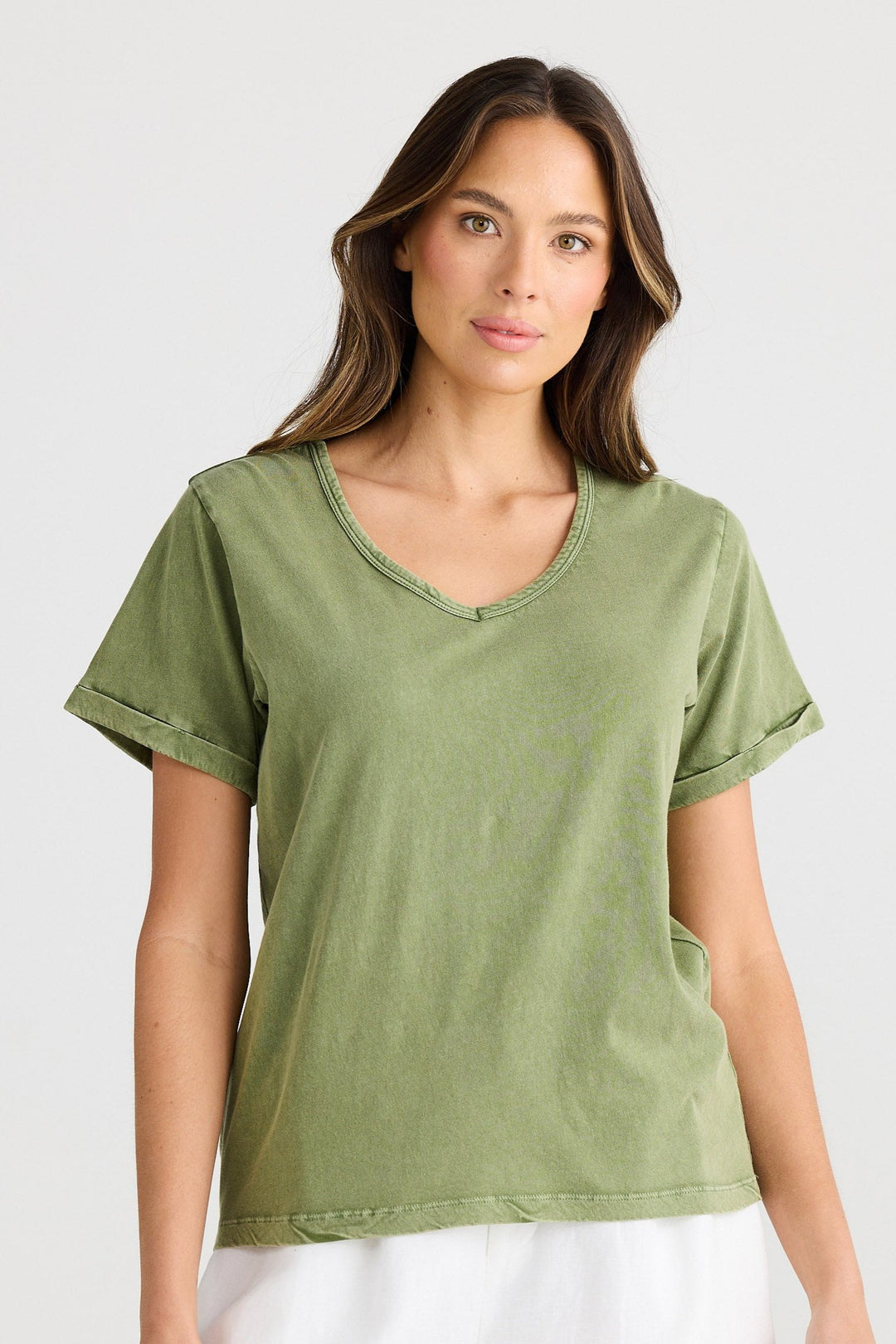 Kasai Short Sleeve Tee - Sage Wash